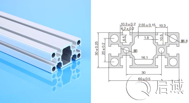 國標3060G鋁型材 國標3060G鋁型材