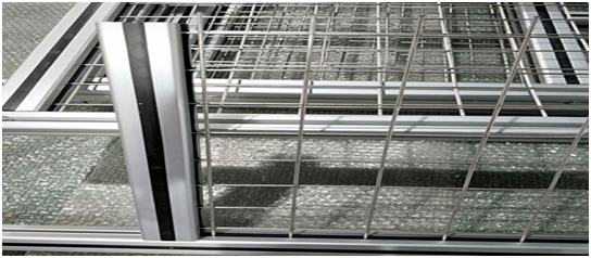 鋁型材鐵絲網安裝 鋁型材鐵絲網安裝