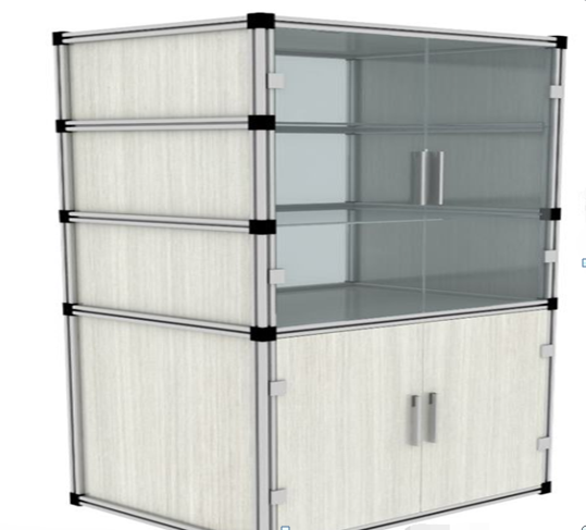 鋁型材玻璃展櫃