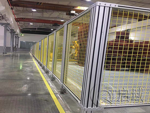 鋁型材網格圍欄 鋁型材網格圍欄