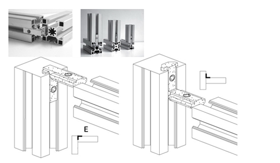 角槽連接件安裝圖 角槽連接件安裝圖
