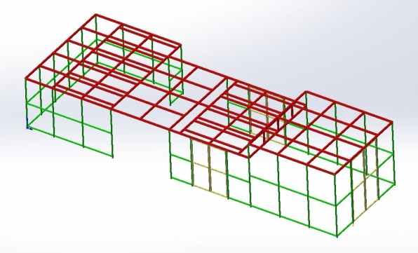 圍欄三維圖 圍欄三維圖