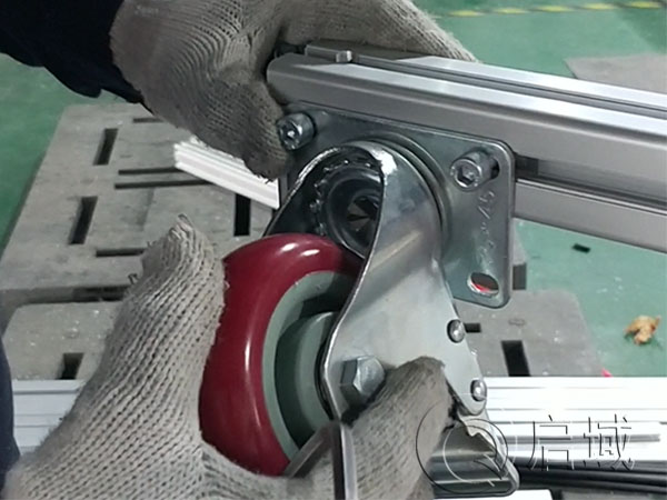 平板腳輪安裝 平板腳輪安裝