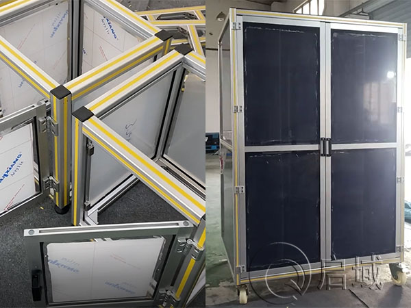 黃色平封槽條框架 黃色平封槽條框架